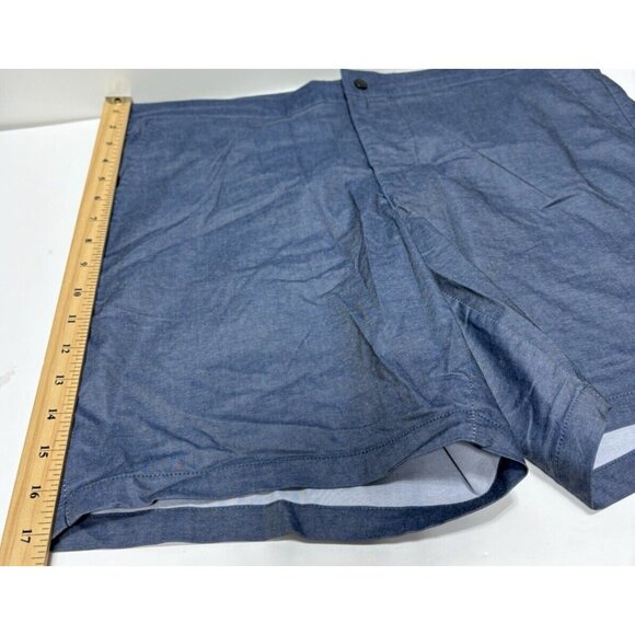 Frank & Oak Men's Large Swimming Trunks Swim Shorts Blue - Picture 7 of 9